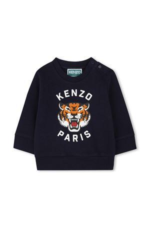 Tuta sportiva blu incotone biologico KENZO KIDS | K60935848